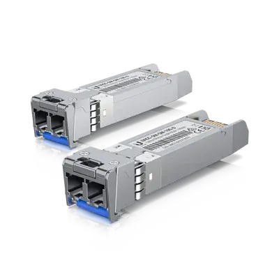 UniFi SFP光纖模組 10 Gbps Single-Mode Optical Module 2件裝 (UACC-OM-SM-10G-D-2)