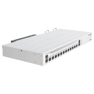 MikroTik CCR2004-1G-12S+2XS 高效核心路由器 | 12個SFP+ 10G埠 + 2個25G埠 | 專業企業級網路設備