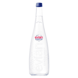evian 依雲 氣泡礦泉水 / 玻璃瓶 750ml (12入/箱)