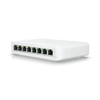 UniFi Switch Lite 8 PoE 交換器 | 8埠 Gigabit PoE供電網管型交換器 | Ubiquiti 網路交換機