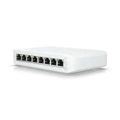 UniFi Switch Lite 8 PoE 交換器 | 8埠 Gigabit PoE供電網管型交換器 | Ubiquiti 網路交換機