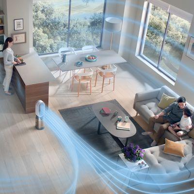 Dyson Purifier Hot+Cool Formaldehyde HP09 三合一甲醛偵測涼暖空氣清淨機 鎳金色