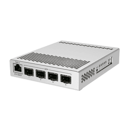 MikroTik CRS305-1G-4S+IN 4埠10G SFP+ 微型桌面智慧型交換器