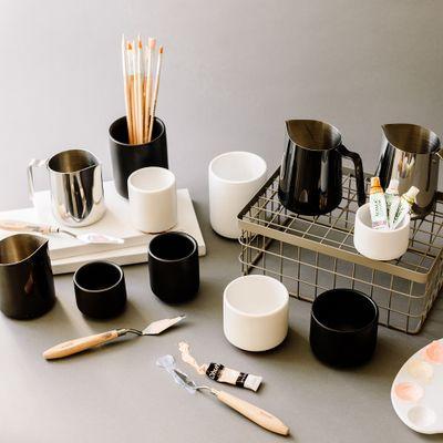 FELLOW -  MONTY雙層陶瓷拉花杯 6.5oz