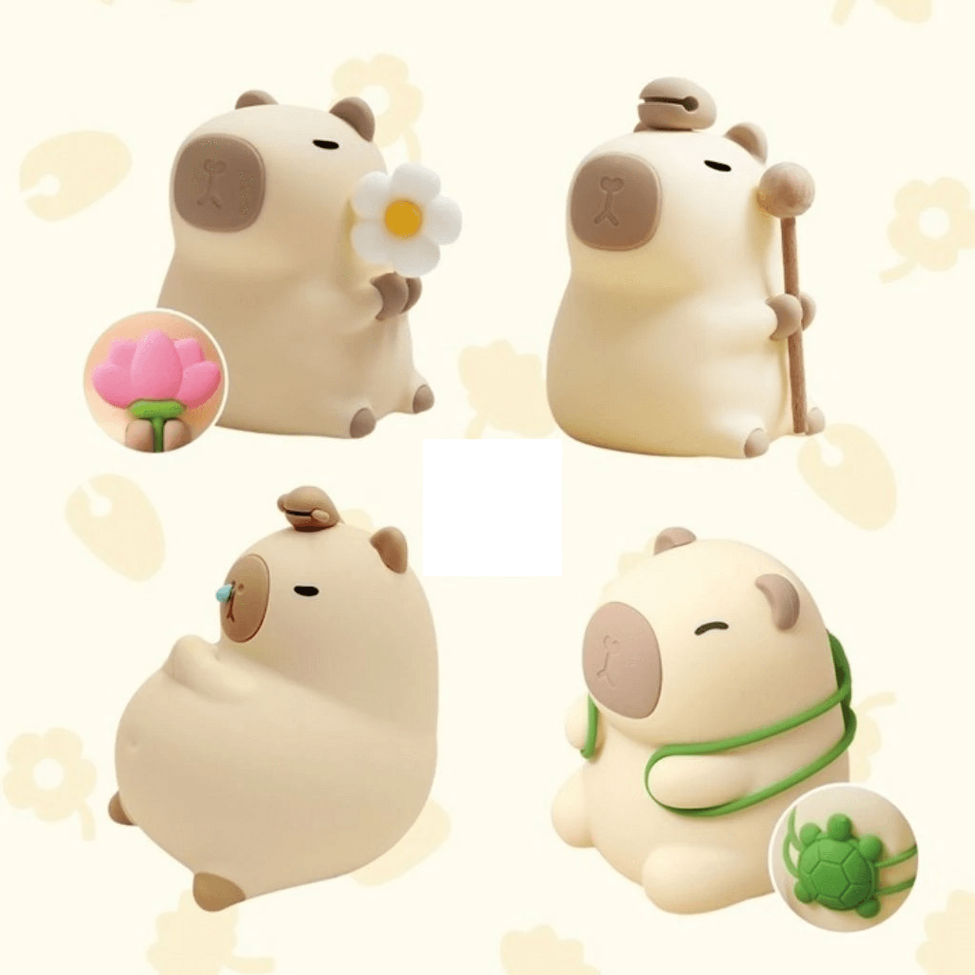 【Timo】萌萌水豚拍拍燈LED小夜燈