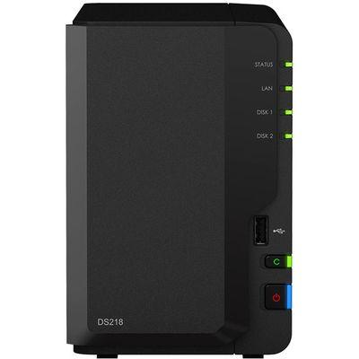 Synology DiskStation DS218 2-Bay NAS Enclosure 網路儲存伺服器