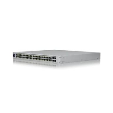 UniFi Switch Pro 48 PoE 交換器 | 48埠 Gigabit PoE+ 網管型交換機 | Ubiquiti 專業高效能交換器