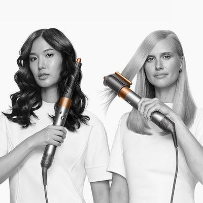 Dyson Airwrap™ 多功能造型器全系列 長型髮捲版 HS05 鎳銀色