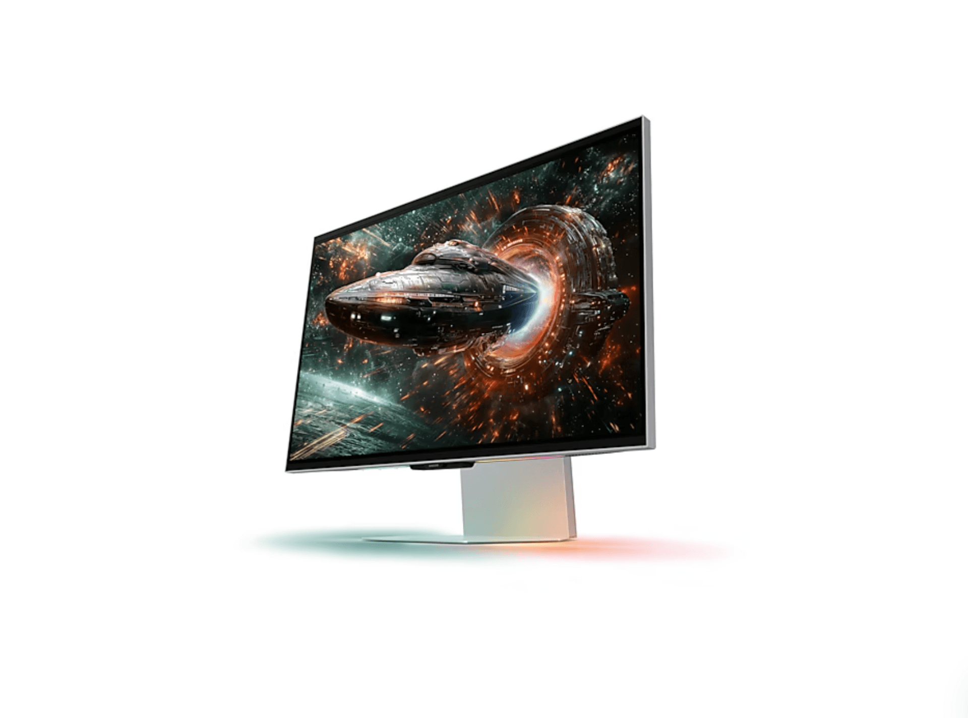 Samsung G90XF 背部 RGB 燈效展示 - 支援自訂燈光與同步模式