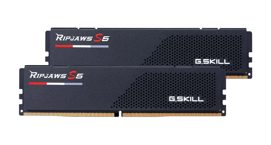 F5-6000J3040G32GX2-RS5K DDR5 64GB (32GBx2) 記憶體套組 | 高速 6000MT/s 雙通道 高效能模組