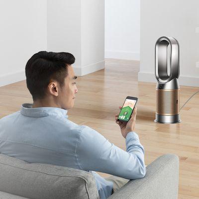 Dyson Purifier Hot+Cool Formaldehyde HP09 三合一甲醛偵測涼暖空氣清淨機 鎳金色