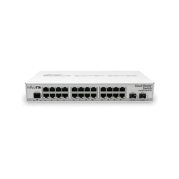 MikroTik CRS326-24G-2S+IN 24埠Gigabit桌面型智慧網管交換器