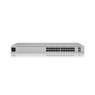 UniFi Switch Pro 24 PoE 交換器 | 24埠 Gigabit PoE+ 網管型交換機 | Ubiquiti 專業企業級交換器