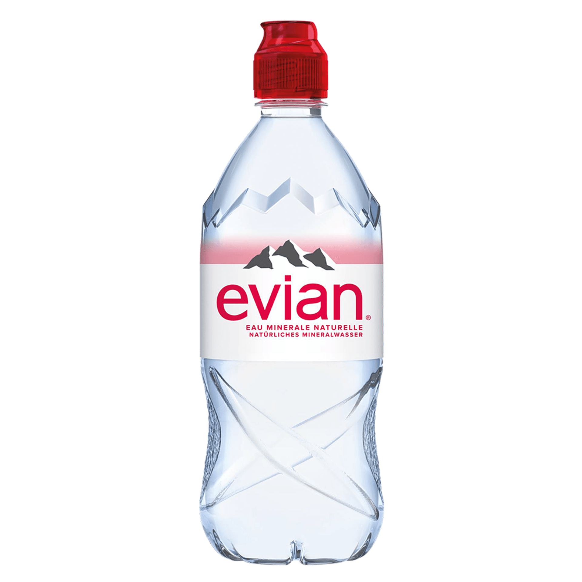 evian 依雲 天然礦泉水-運動瓶 / 寶特瓶 750ml (12入/箱)