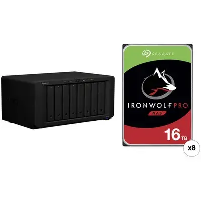 128TB (8 x 16 TB) | IronWolf Pro