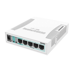 MikroTik CSS106-5G-1S (RB260GS) 5埠Gigabit + SFP桌面型輕量化管理交換器