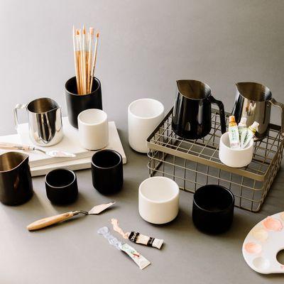 FELLOW -  MONTY雙層陶瓷拉花杯 3oz (2入)