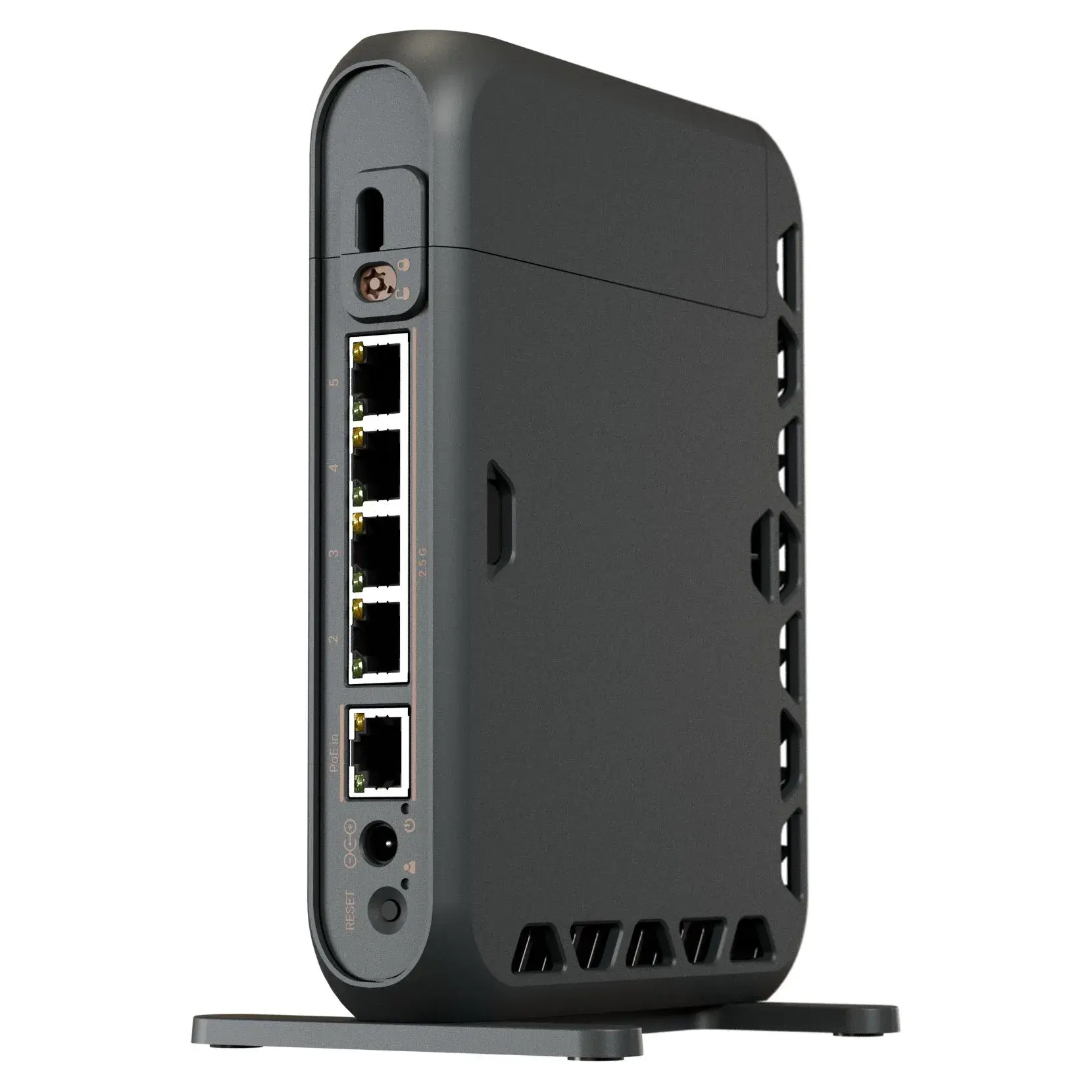 MikroTik hAP be³ Media 三頻 Wi-Fi 7 路由器｜5×2.5G｜Matter / Thread｜容器化智慧家庭核心