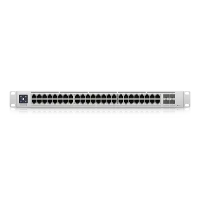 UniFi Switch Enterprise 48 PoE 高效能48埠乙太網路交換器 | Ubiquiti Layer3 網管PoE+交換機