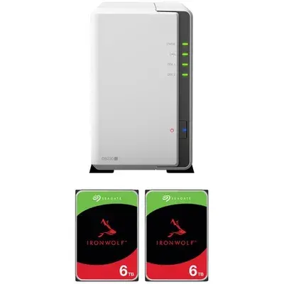 12TB(2 x 6TB) Seagate IronWolf