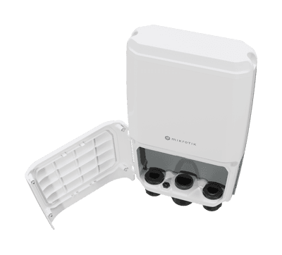 MikroTik CRS504-4XQ-OUT 戶外4埠100G QSFP28高效能光纖交換器