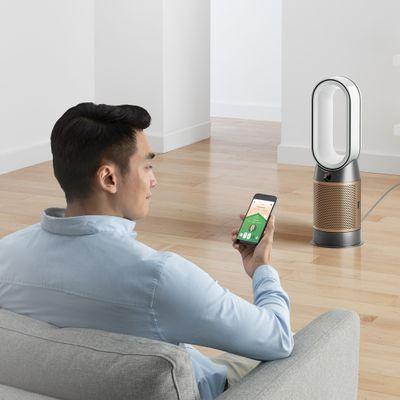Dyson Purifier Hot+Cool Formaldehyde HP09 三合一甲醛偵測涼暖空氣清淨機 白金色