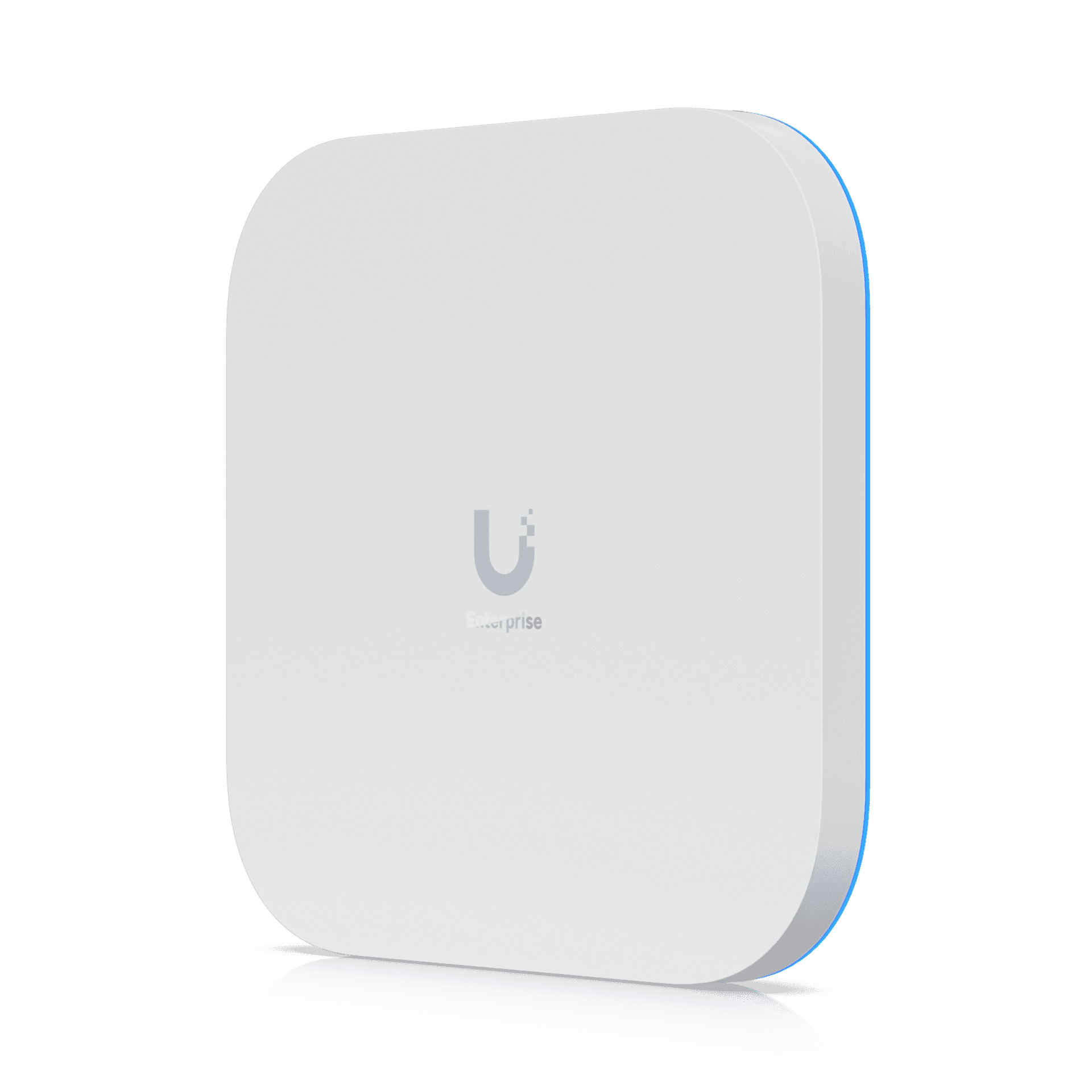 Ubiquiti UniFi Enterprise 7 (E7) WiFi 7 AP 45 度角視圖 - 10GbE PoE++ 供電, 6GHz 三頻高速無線