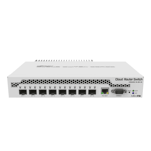 MikroTik CRS309-1G-8S+IN 8埠10G SFP+桌面智慧型網管交換器