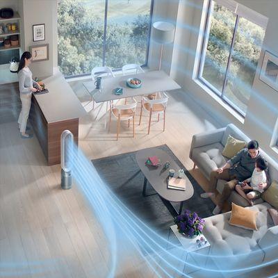 Dyson Purifier Cool™ 二合一空氣清淨機 TP07 銀白色