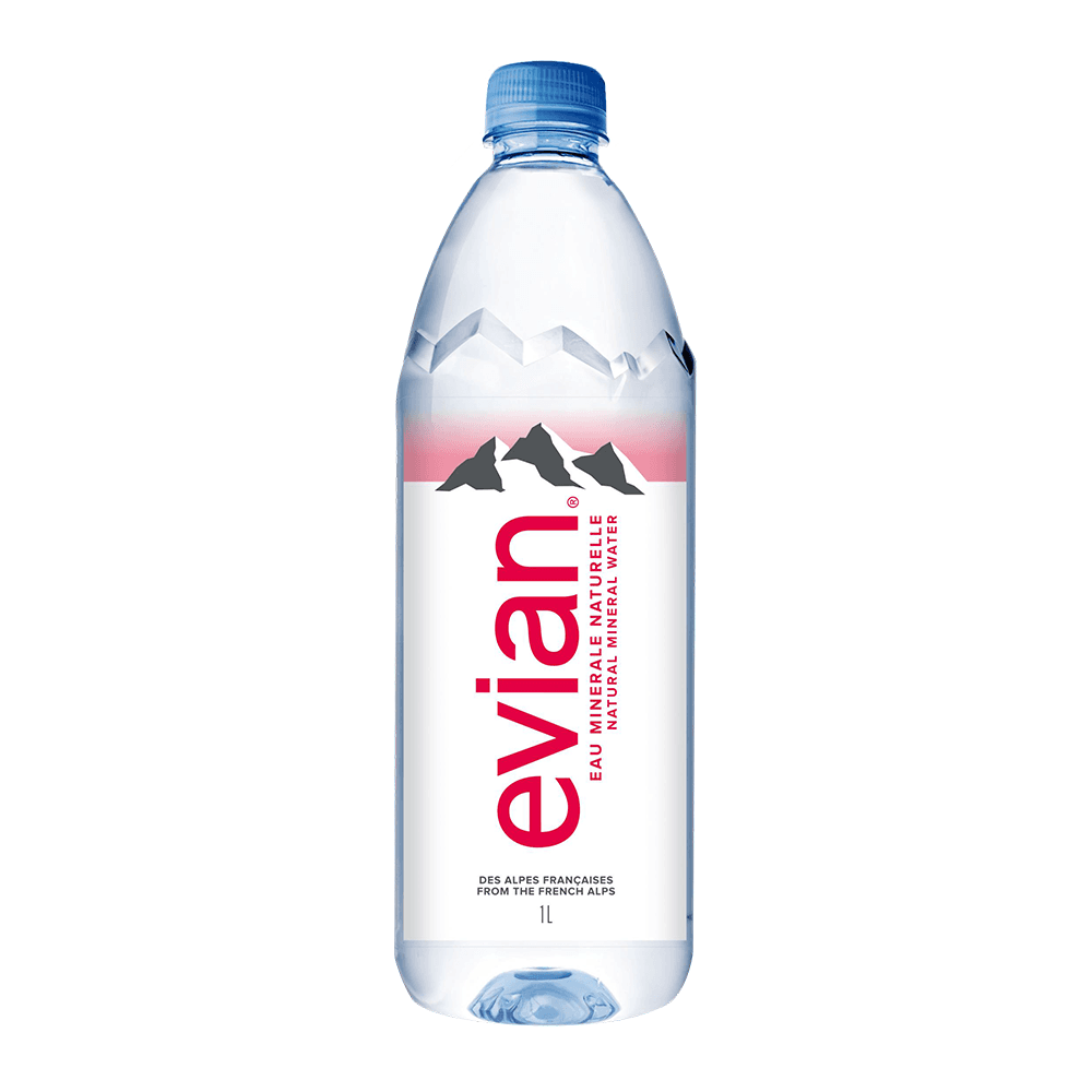 evian 依雲 天然礦泉水 / 寶特瓶 1,000ml (12入/箱)
