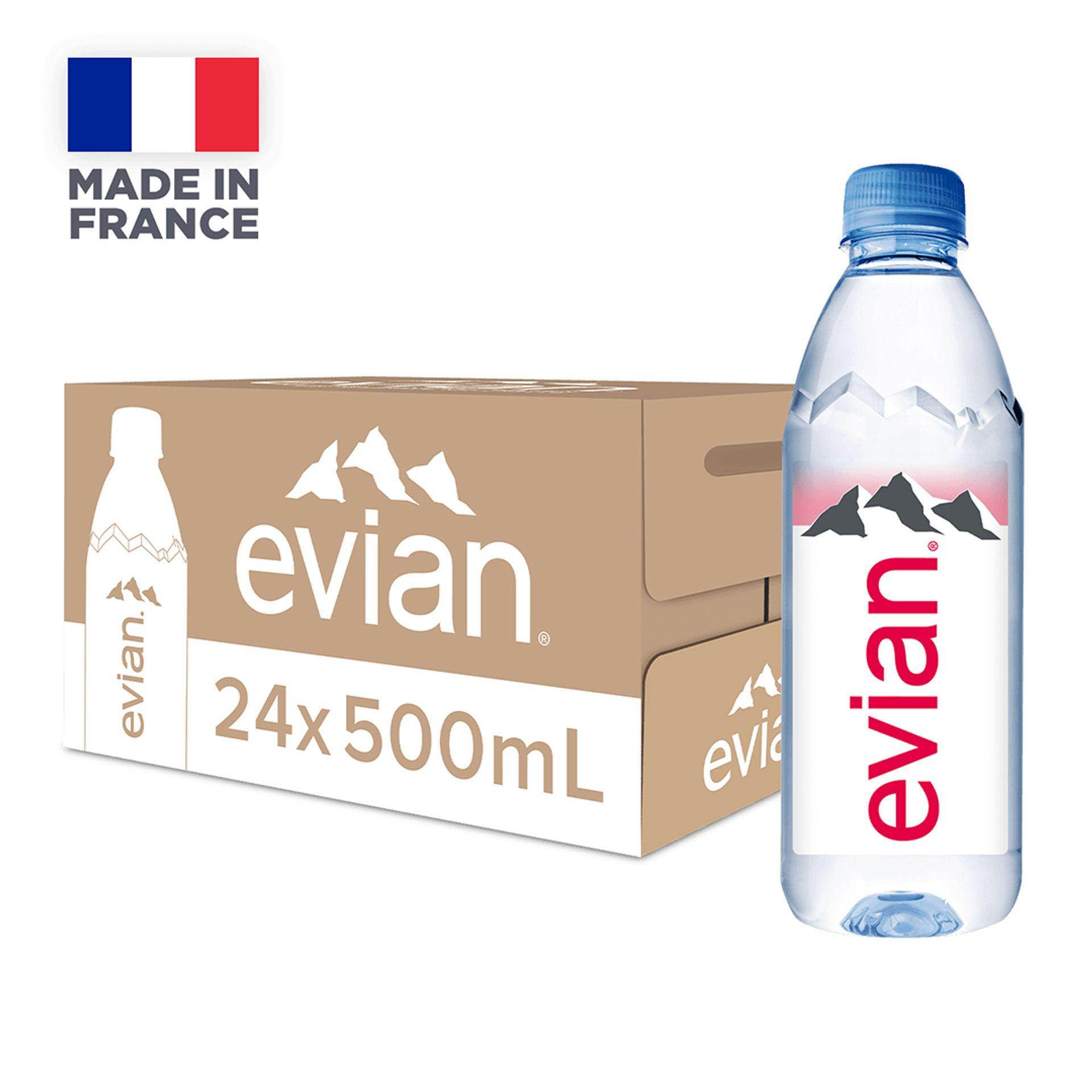 evian 依雲 天然礦泉水 / 寶特瓶 500ml (24入/箱)
