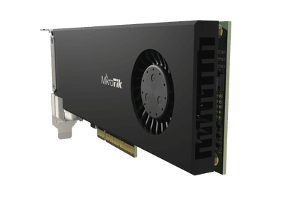 MikroTik CCR2004-1G-2XS-PCIe 雲端核心路由器 | 高效10G光纖網卡 PCIe擴充卡 | 專業企業級網路解決方案