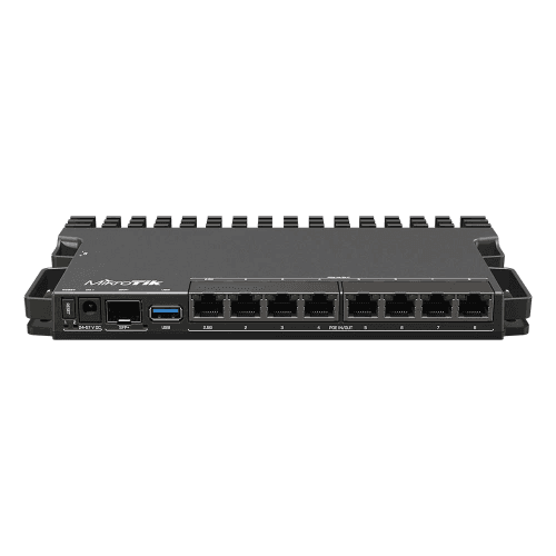 MikroTik RB5009UPr+S+IN 高效 PoE 路由器｜8埠 Gigabit + 2.5G SFP+ 多功能網管交換器