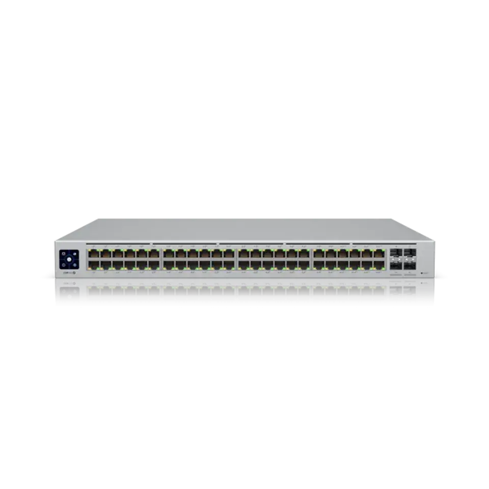 UniFi Switch Pro 48 PoE 交換器 | 48埠 Gigabit PoE+ 網管型交換機 | Ubiquiti 專業高效能交換器