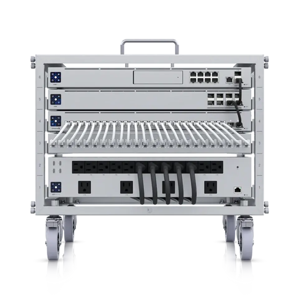UniFi Toolless Mini Rack 免工具夢幻機櫃