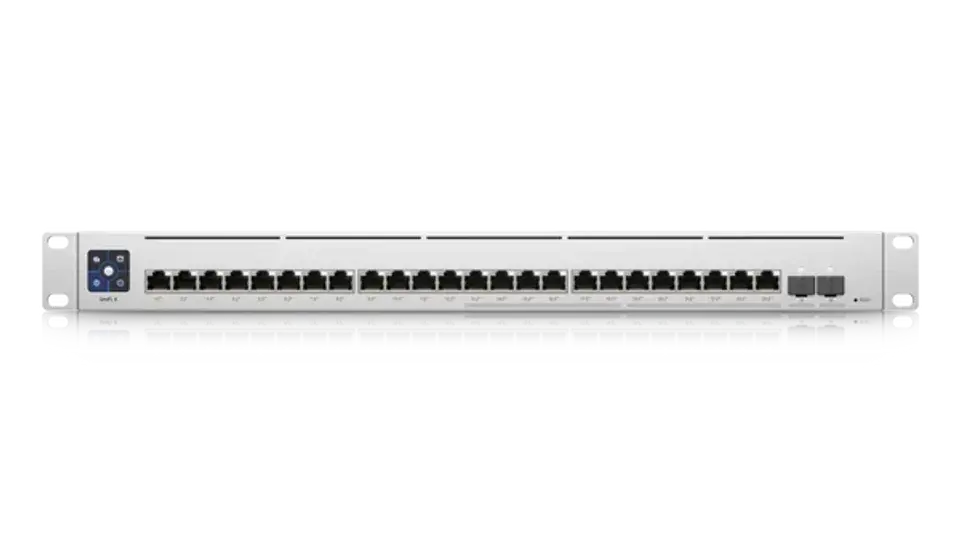 UniFi Switch Enterprise 24 PoE 專業級網管交換器｜24埠 PoE+｜10G SFP+上行｜雲端管理