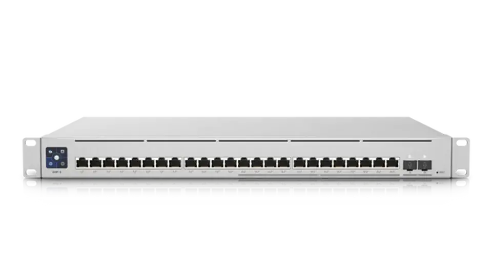 UniFi Switch Enterprise 24 PoE 專業級網管交換器｜24埠 PoE+｜10G SFP+上行｜雲端管理