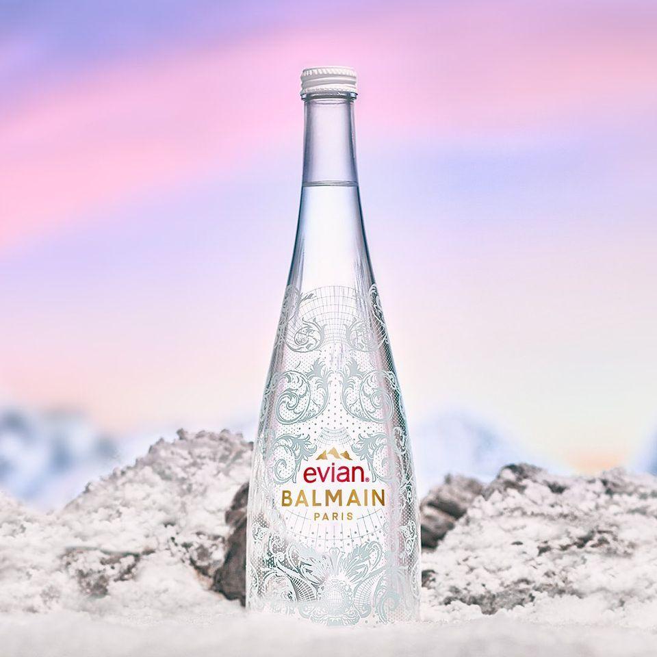 evian 依雲 天然礦泉水 2023紀念瓶