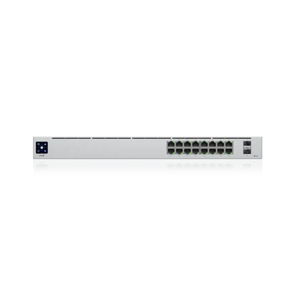 Standard 16 PoE 交換器 | 16埠 Gigabit PoE供電網管型交換器 | Ubiquiti 專業級網路交換機