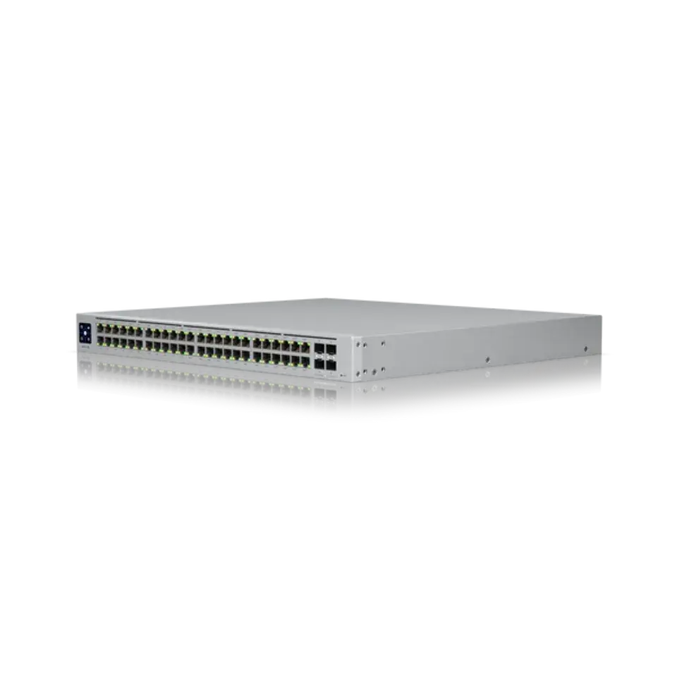 UniFi Switch Pro 48 PoE 交換器 | 48埠 Gigabit PoE+ 網管型交換機 | Ubiquiti 專業高效能交換器
