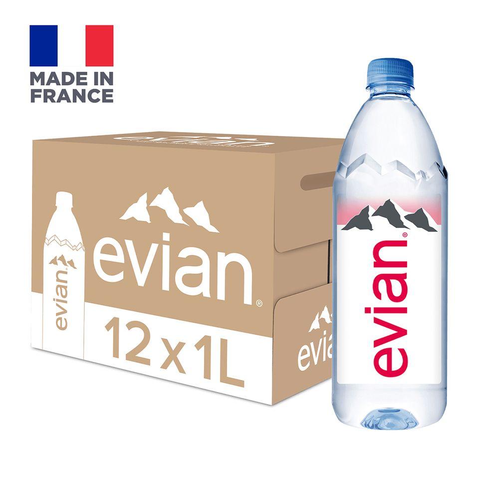 evian 依雲 天然礦泉水 / 寶特瓶 1,000ml (12入/箱)