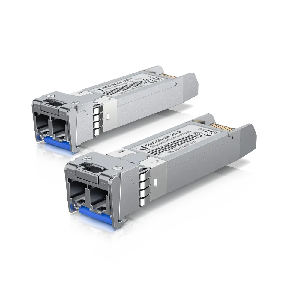 UniFi SFP光纖模組 10 Gbps Single-Mode Optical Module (2件裝)