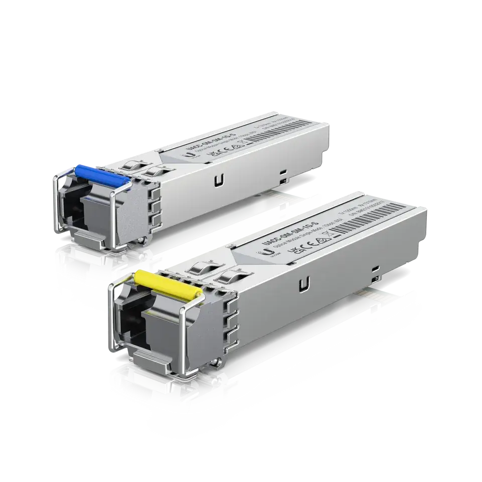 UniFi SFP光纖模組 1 Gbps Bidirectional Single-Mode Optical Module (2件裝)