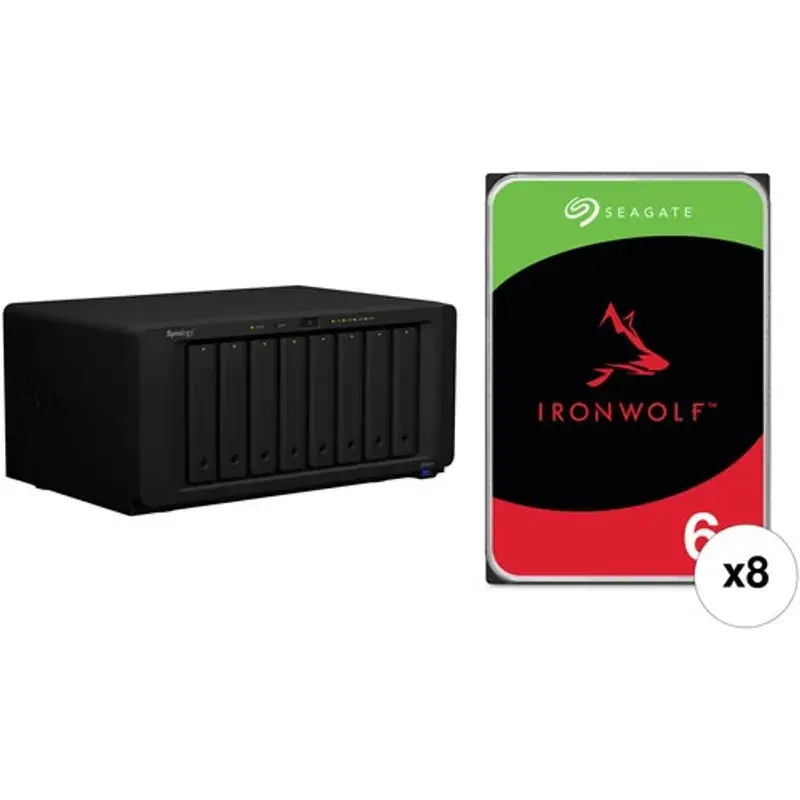 48TB (8 x 6 TB) | IronWolf
