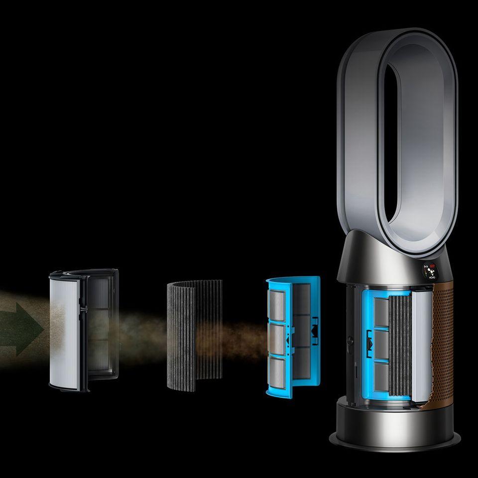 Dyson Purifier Hot+Cool Formaldehyde HP09 三合一甲醛偵測涼暖空氣清淨機 鎳金色