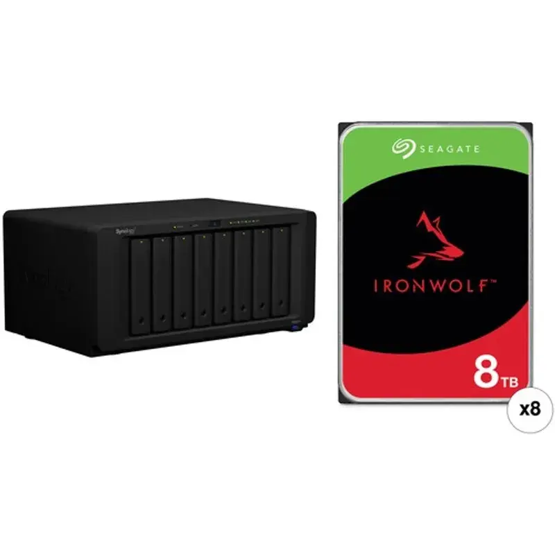 64TB (8 x 8 TB) | IronWolf Pro