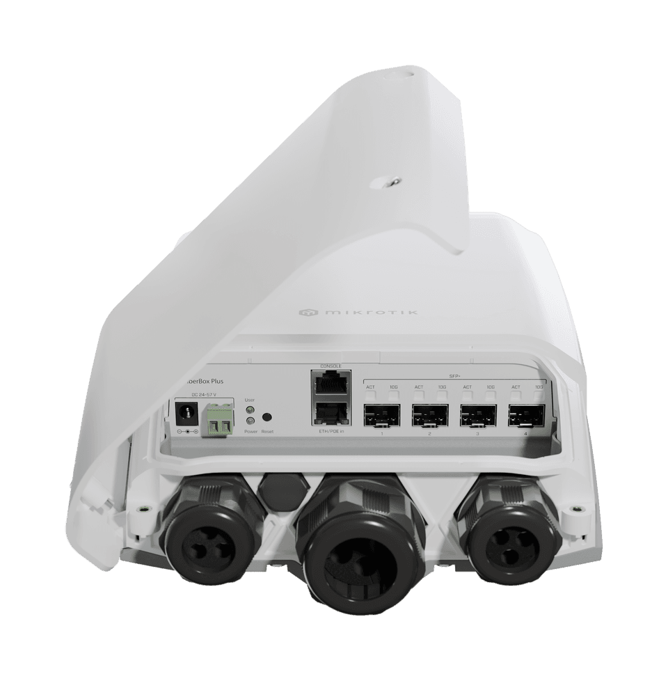 MikroTik CRS305-1G-4S+OUT 戶外4埠10G SFP+智慧型交換器