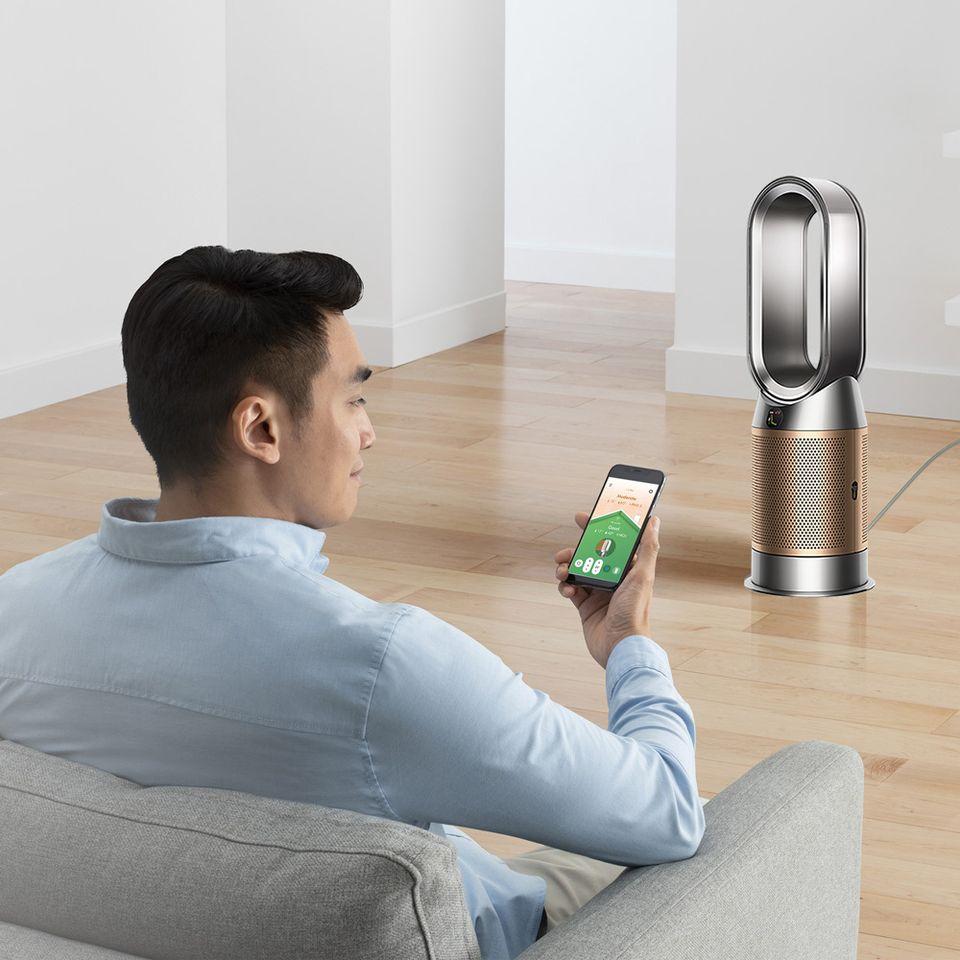 Dyson Purifier Hot+Cool Formaldehyde HP09 三合一甲醛偵測涼暖空氣清淨機 鎳金色
