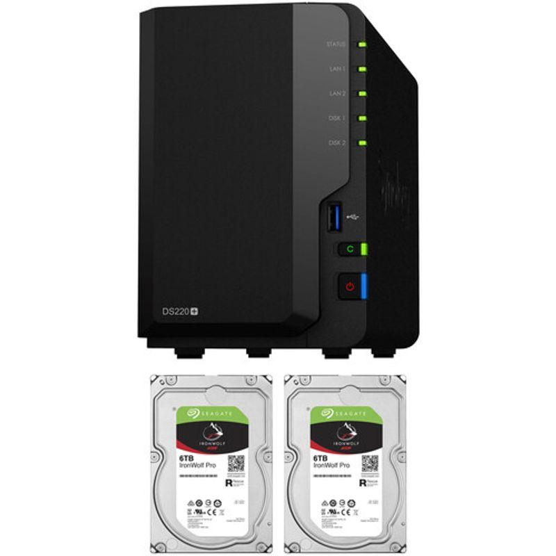 12TB (2 x 6TB) | Seagate IronWolf Pro