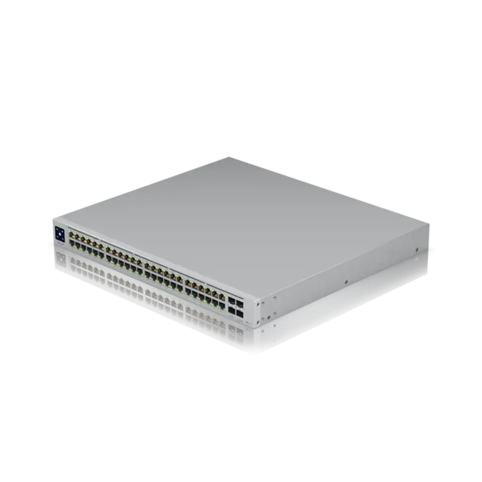 UniFi Switch Pro 48 PoE 交換器 | 48埠 Gigabit PoE+ 網管型交換機 | Ubiquiti 專業高效能交換器